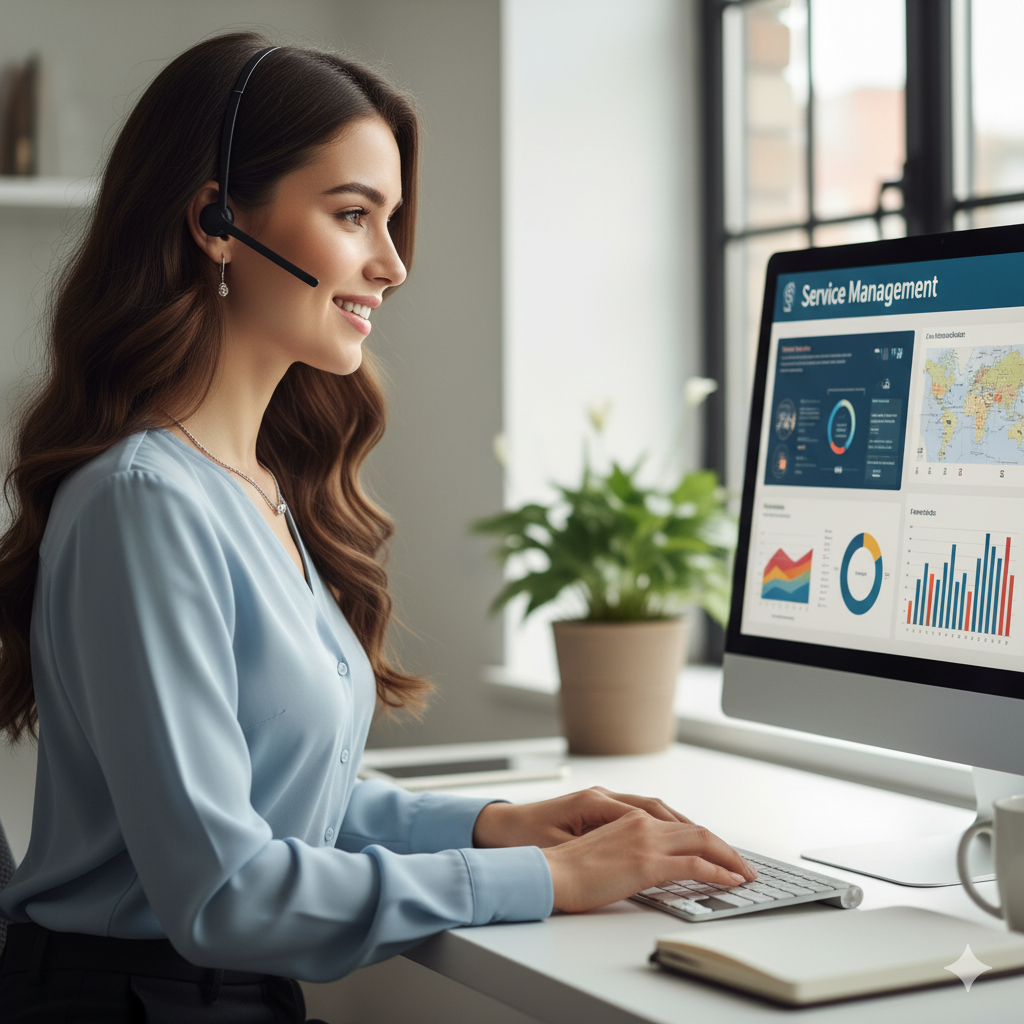 إدارة وتقديم الخدمات بكفاءة عالية